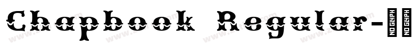 Chapbook Regular字体转换
